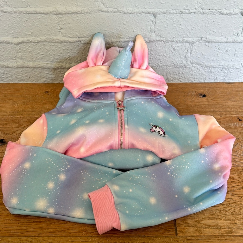 NWOT Lola + The Boys Unicorn Matching Sweatsuit